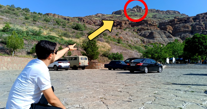 Azərbaycanda sirli yer: Dağın başına çıxdı, görün nə oldu -