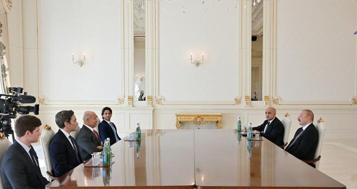 İlham Əliyev Berri Sternlixi qəbul etdi