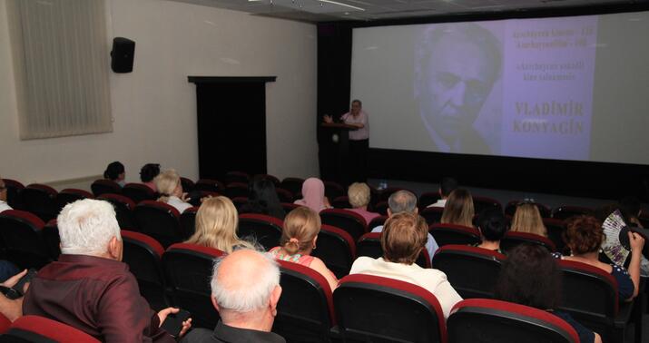 Azərbaycan sənədli kino salnaməsi: Konyagin anıldı -