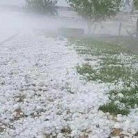 Gədəbəyə dolu düşüb, Şahdağda isə qar yağıb  -