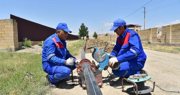 Hacıqabulda içməli su təchizatı yaxşılaşdırılır -