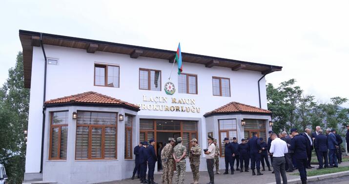 Laçın şəhərində prokurorluğun inzibati binası istifadəyə verildi  -