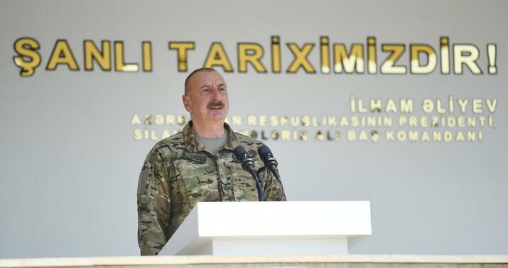 Əliyevdən sülh danışıqları barədə açıqlama