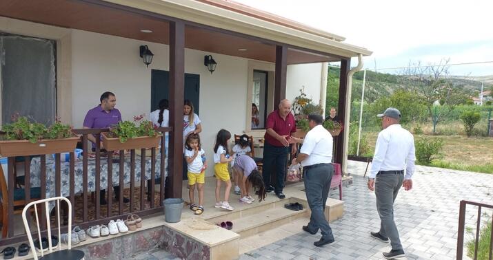 Talış kəndində otuz ildən sonra qurban kəsildi -