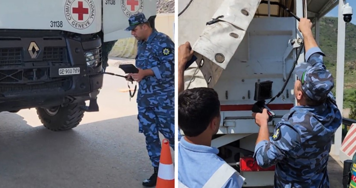 Mülki ermənilər Laçındakı buraxılış məntəqəsindən sərbəst keçir -