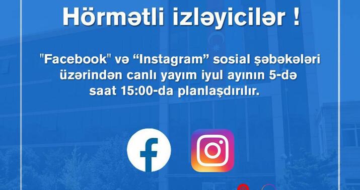 “Azəriqaz” rəhbərliyi canlı yayımda olacaq