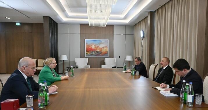 İlham Əliyev Tatyana Valovayanı qəbul etdi -