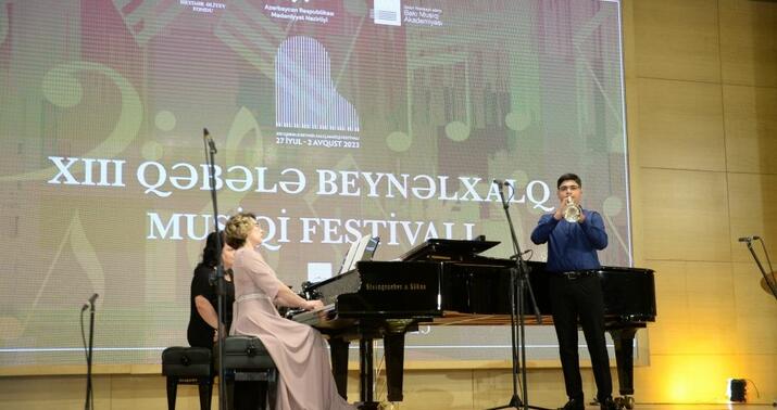 Beynəlxalq Qəbələ Musiqi Festivalında “Gənclərə dəstək” -