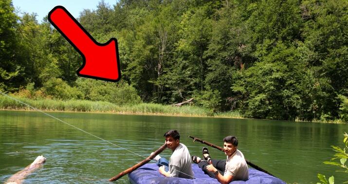 Azərbaycanda iki dağ arasında möcüzəvi yer: