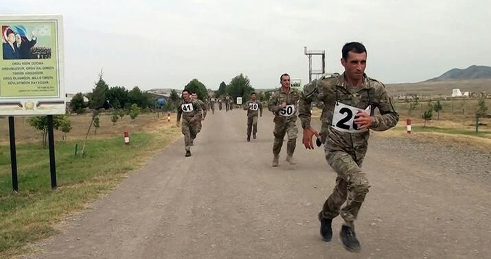 Azərbaycan Ordusunun fərdi hazırlığı yoxlanılır -