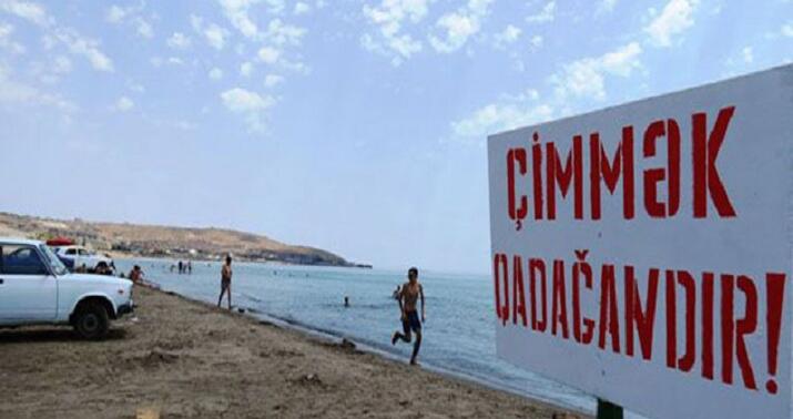 Dənizin bu hissəsində çimmək qadağan olundu -