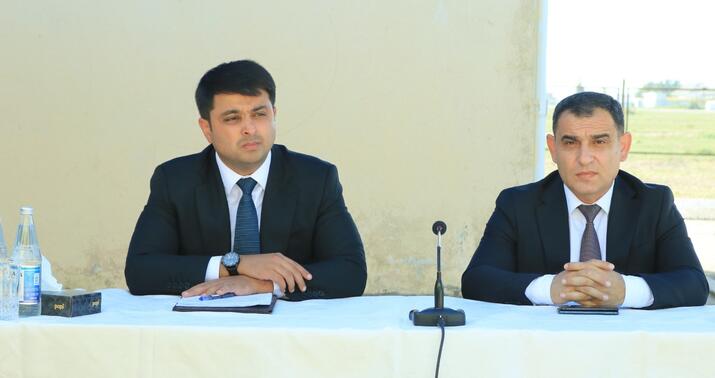 Neftçalanın icra başçısı vətəndaşların problemini dinlədi
