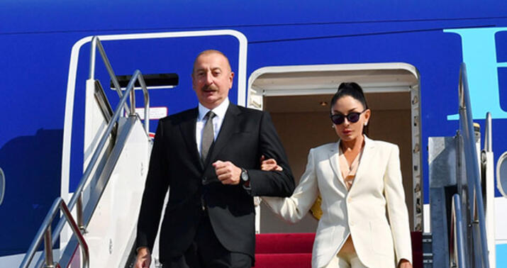 İlham Əliyev Macarıstana işgüzar səfər etdi