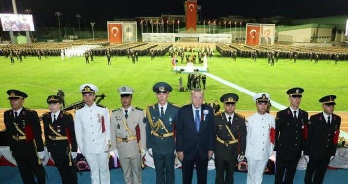 Türkiyədə üç azərbaycanlı zabit rütbəsi aldı -