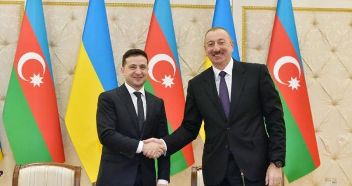 İlham Əliyev Zelenskiyə təbrik məktubu göndərdi