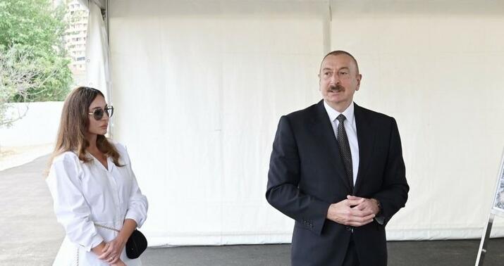 Prezident “İstisu” kompleksində görülən işlərlə tanış oldu