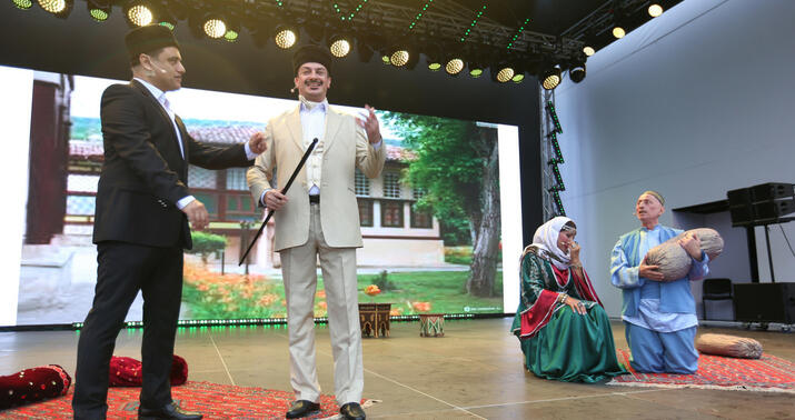 Laçında “Arşın mal alan” operettası təqdim olundu