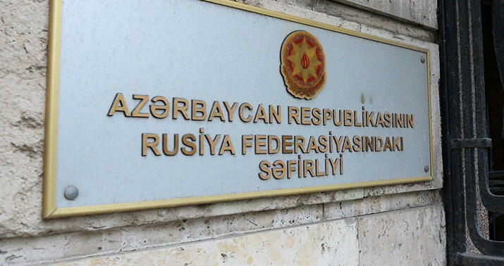 Azərbaycan səfirliyi Rusiyaya nota göndərdi