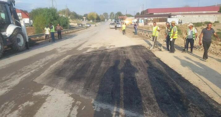 Bakı-Şamaxı-Yevlax yolunda nəqliyyatın hərəkəti bərpa olundu