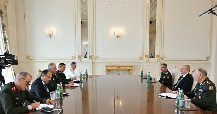 İlham Əliyev Metin Gürakı qəbul etdi -