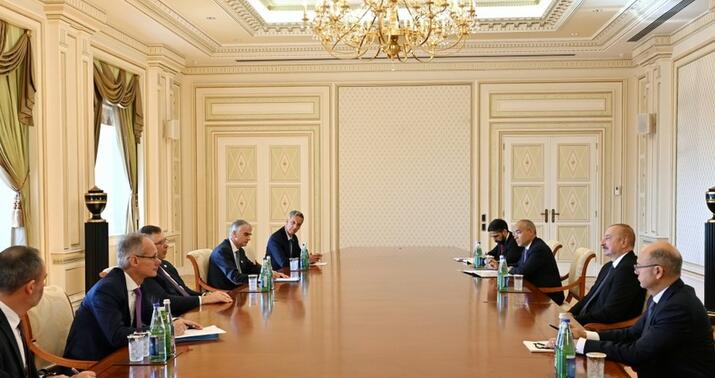 İlham Əliyev qəbul keçirdi -