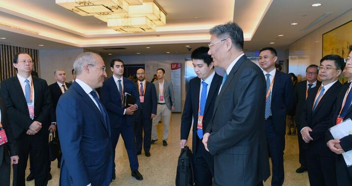 Mikayıl Cabbarov Çində konfransda iştirak etdi -