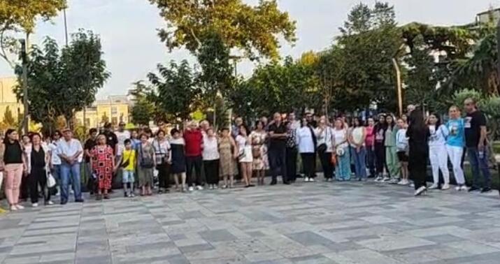 Etnik ermənilərin Tbilisidə keçirdiyi aksiya iflasa uğradı