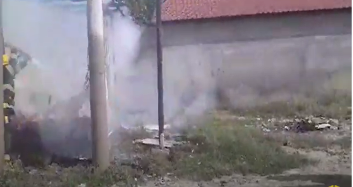 Kürdəmirdə dərzi sexində yanğın oldu -