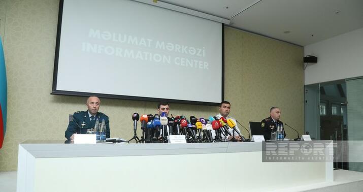 Ermənilərin Xocavənddə törətdiyi terror aktı ilə bağlı birgə brifinq keçirilir