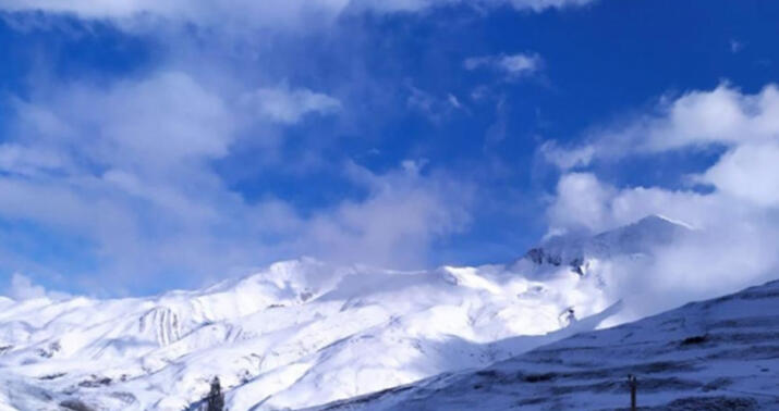 Azərbaycana qar yağdı