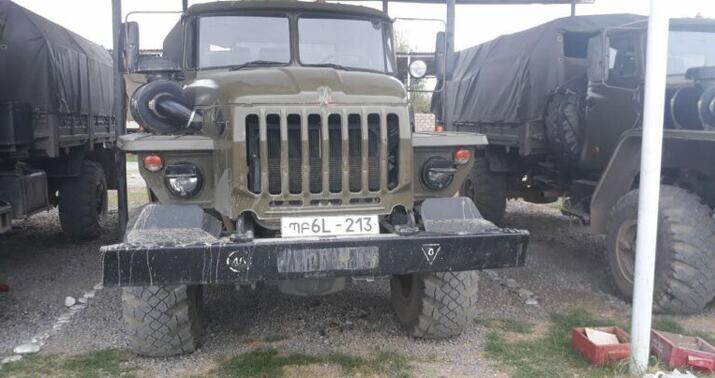 6 "Ural" və 4 minaatan qənimət olaraq ələ keçirildi