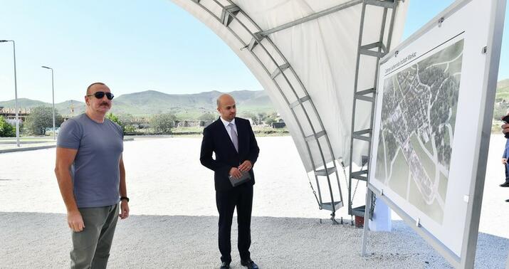 Prezident Cəbrayıla getdi -