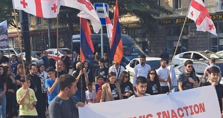 Gürcüstan polisi erməni təxribatının qarşısını aldı