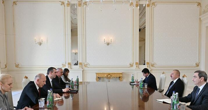 Prezident qəbul keçirdi