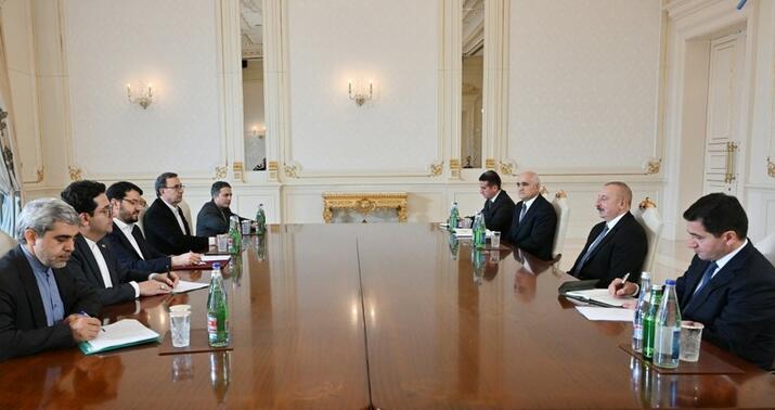 Prezident İranın yol və şəhərsalma nazirini qəbul etdi