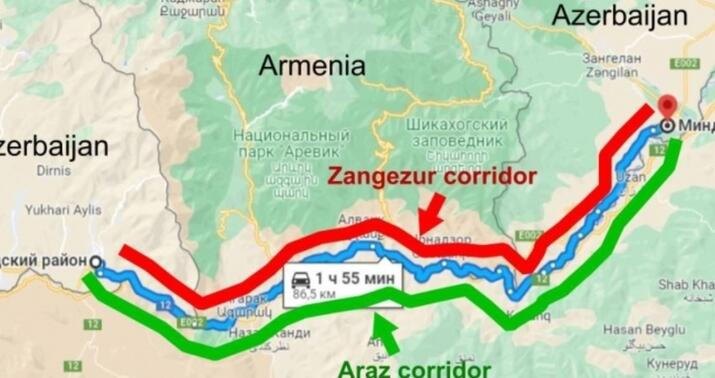 Dəhlizlə bağlı vacib gediş: Zəngəzur və İrandan... -