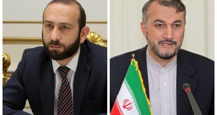Mirzoyan iranlı həmkarı ilə danışdı