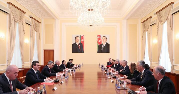 Əli Əsədov Türkiyənin Ali Məhkəməsinin sədri ilə görüşdü