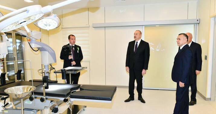 Sumqayıtda 2 saylı şəhər xəstəxanasının yeni binasının açılışı oldu -