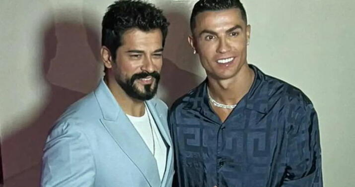 Burak Özçivit Ronaldo ilə görüşdü