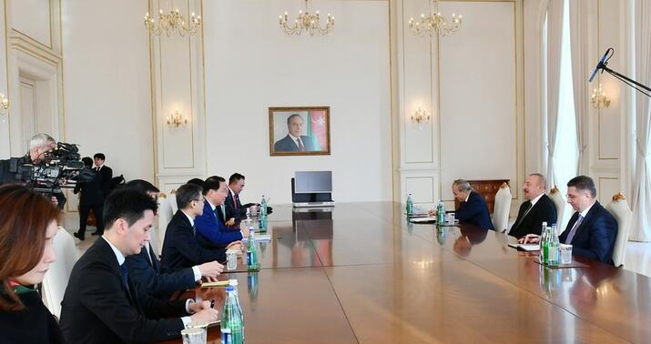 Prezident qəbul keçirdi -