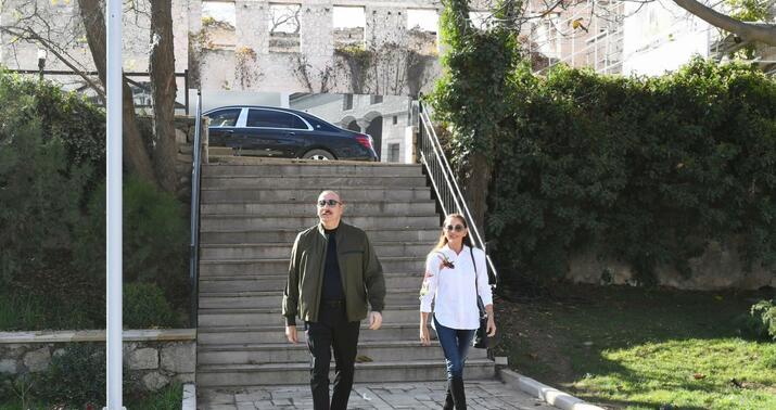 Prezident və birinci xanım “Qızlar gimnaziyası”nda həyata keçiriləcək işlərlə tanış oldu