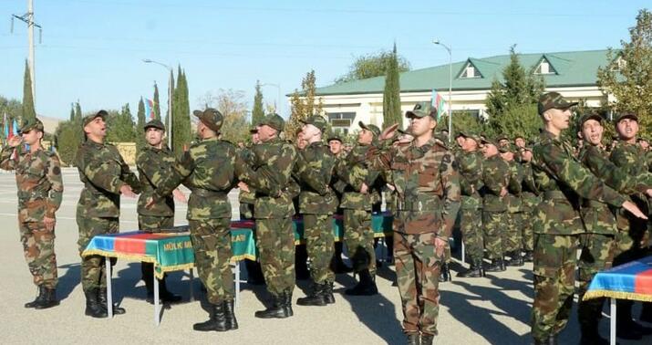 FHN-in Mülki müdafiə qoşunlarında andiçmə mərasimi keçirildi