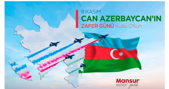 Mansur Yavaş Azərbaycanı təbrik etdi