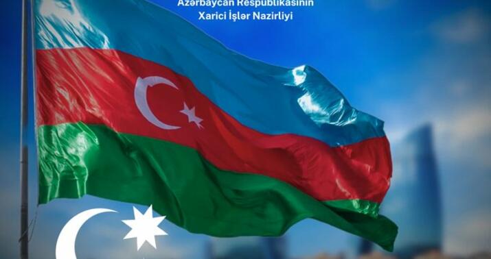 Ceyhun Bayramov Azərbaycan xalqını təbrik etdi