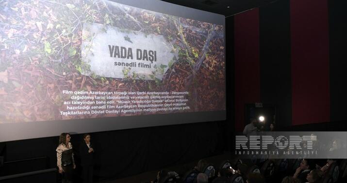 “Yada Daşı” sənədli filminin təqdimat mərasimi keçirildi