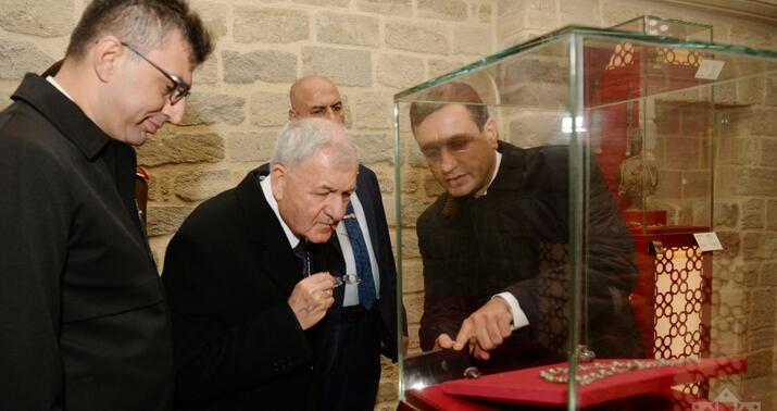 İraq Prezidenti İçərişəhərdə -