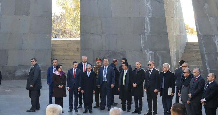 Ermənistana gedən İraq liderindən skandal sözlər -
