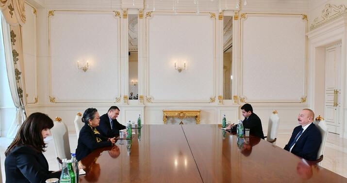 Prezident qəbul keçirdi -