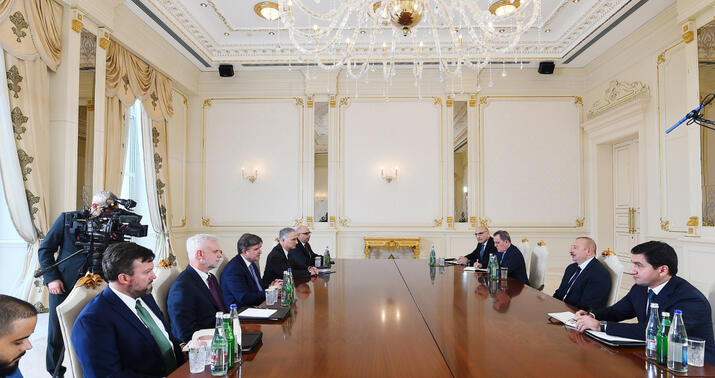 Prezident Blinkenin köməkçisini qəbul etdi -